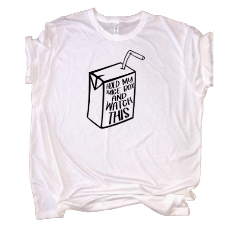 Hold My Juice Box Top Design