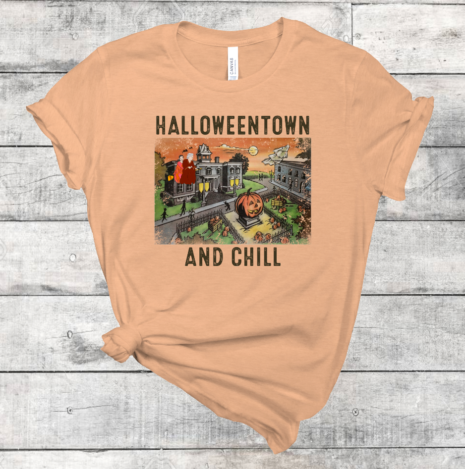 Halloweentown and Chill Tee