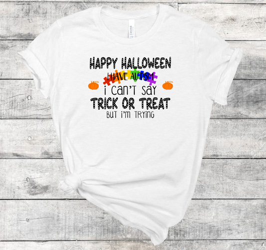 Halloween Autism Tee