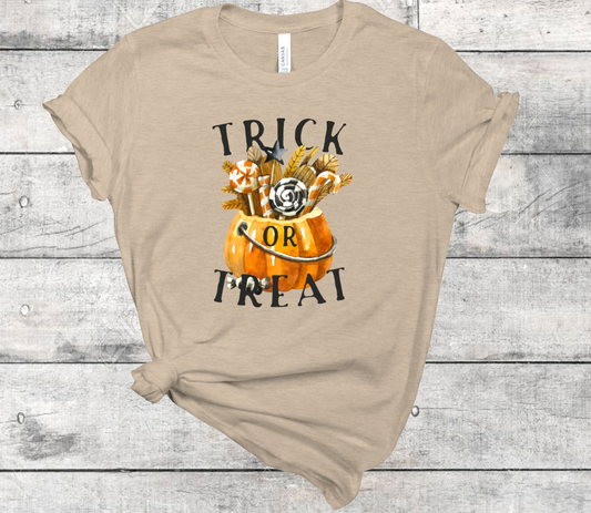 Trick Or Treat Pumpkin Tee