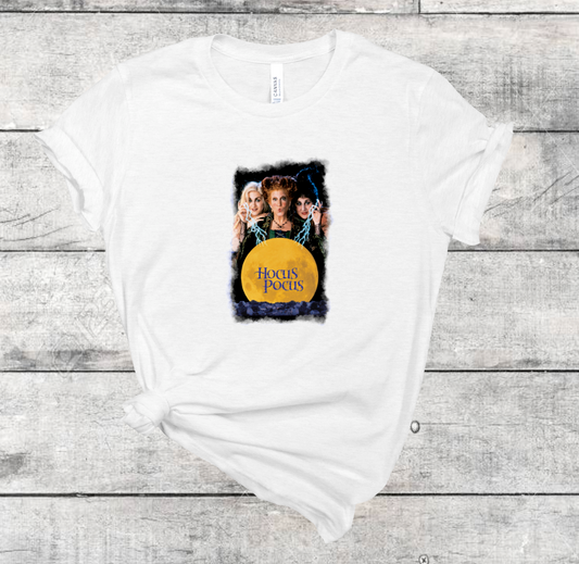 Hocus Pocus Movie Poster Tee