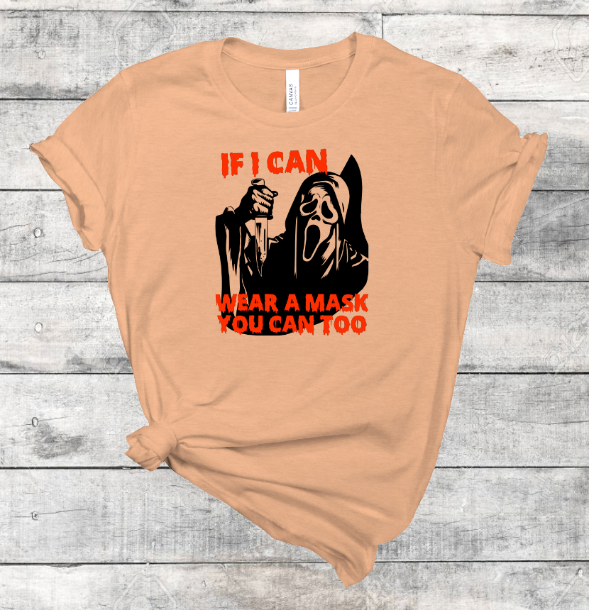 If I Can Wear A Mask Tee