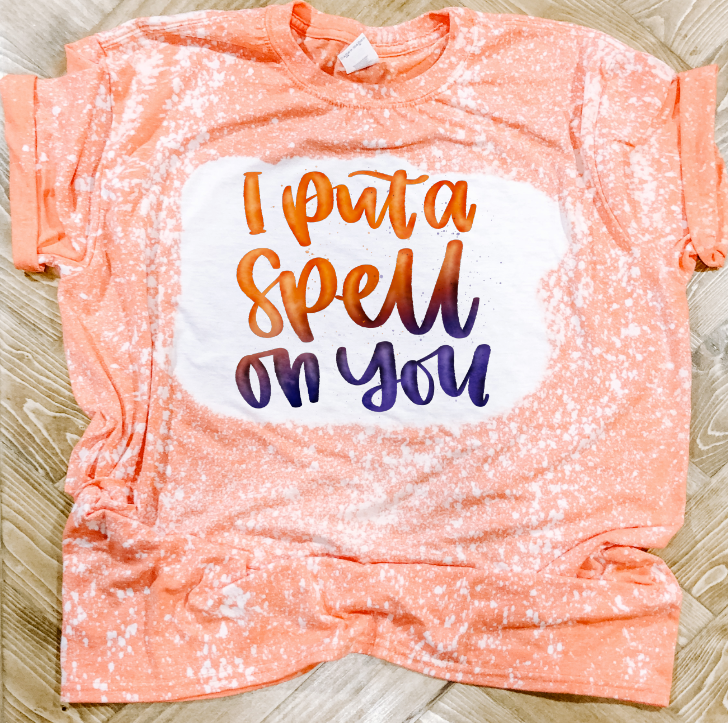 I Put A Spell On You Watercolor  Top Design