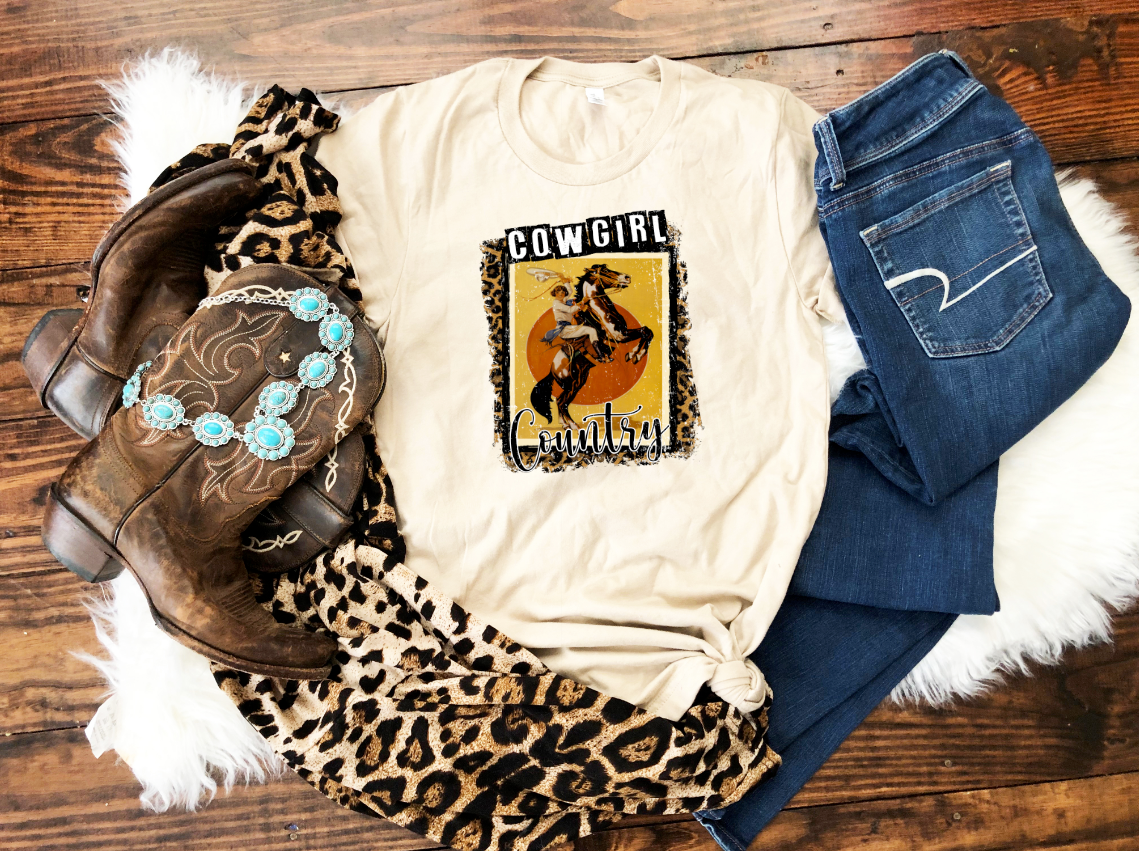 Cowgirl Country Top Design