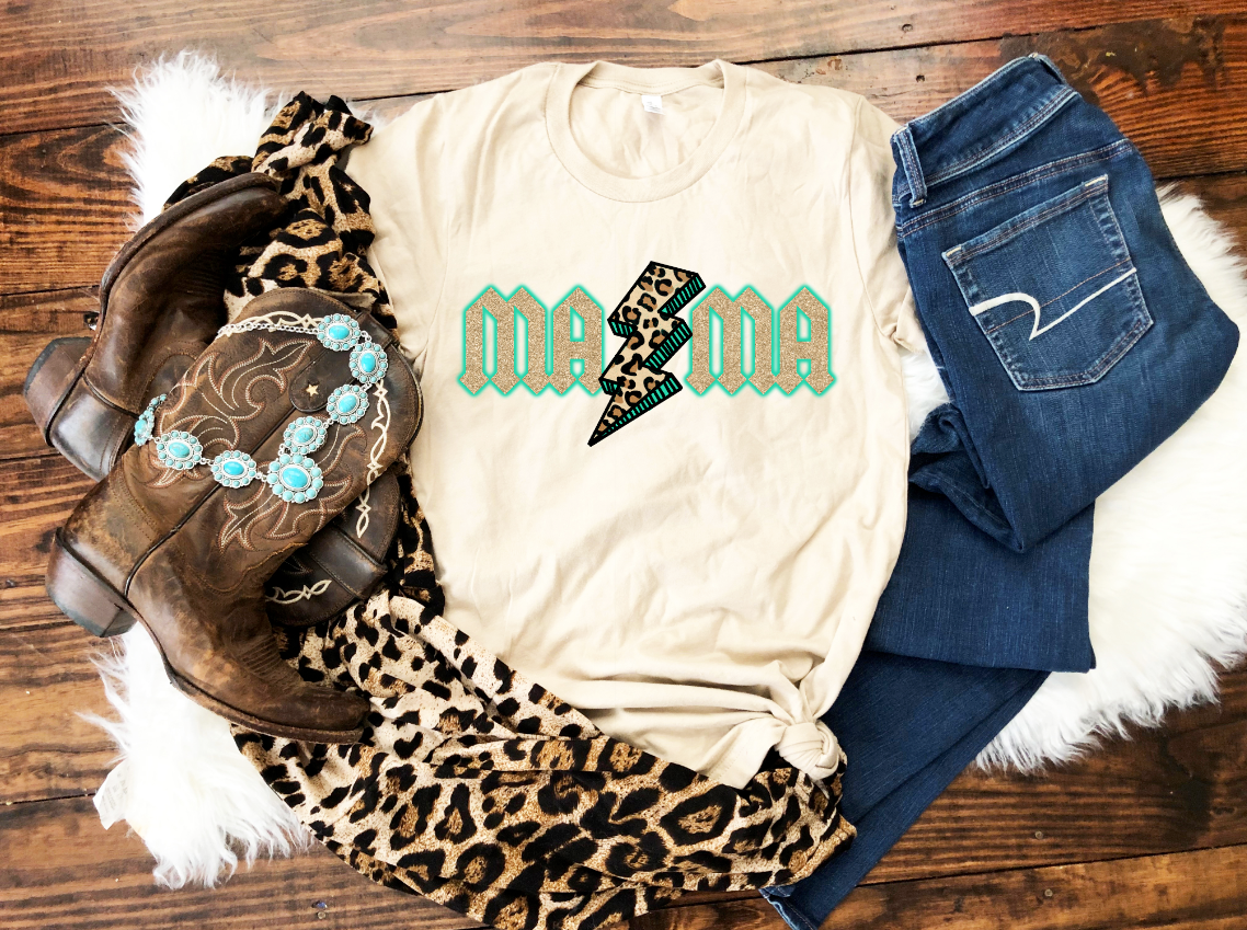 Teal Mama Top Design