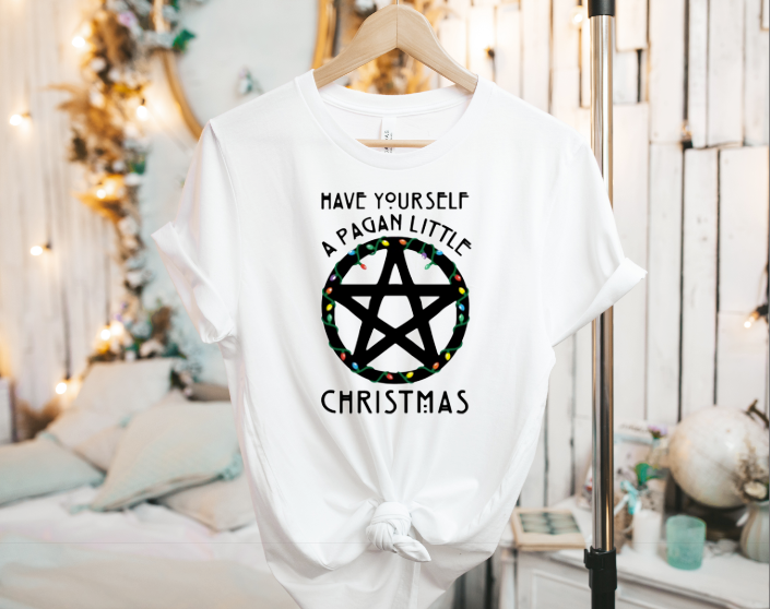 Pagan Christmas Top Design