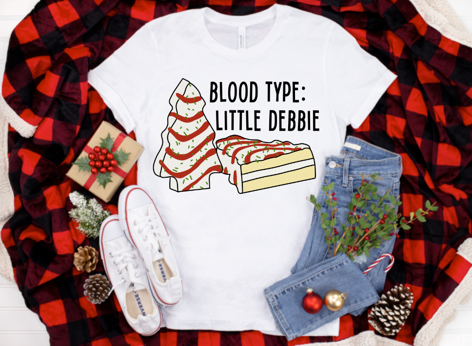 Blood Type: Little Debbie Top Design