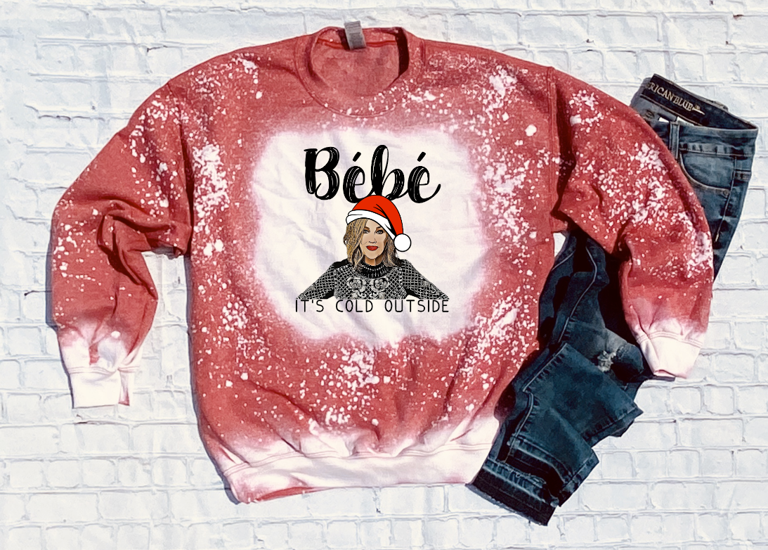 Bebe It's Cold Outside Top Design