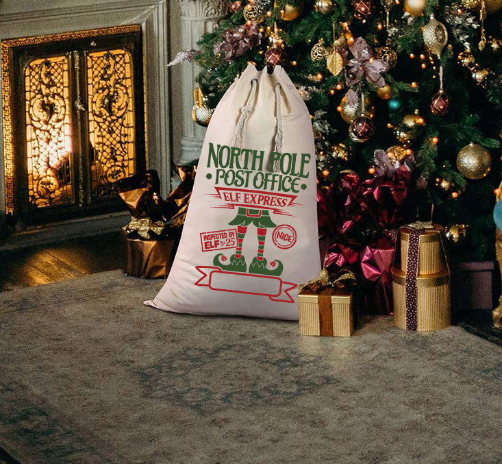 Elf Express Santa Sack