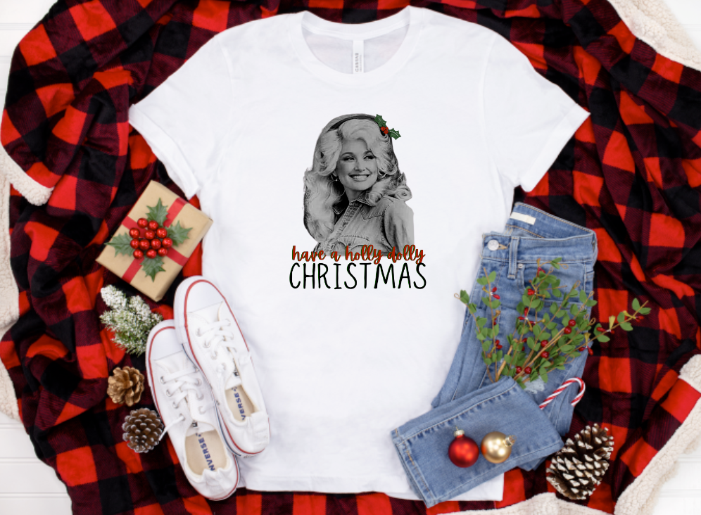 Holly Jolly Dolly Top Design