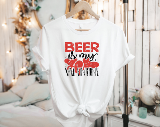 Beer Is My Valentine I Top Design