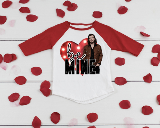 Be Mine Morgan Wallen Top Design