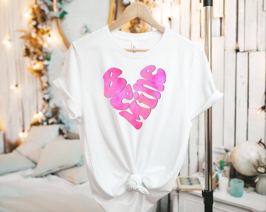 Be Mine Heart Top Design