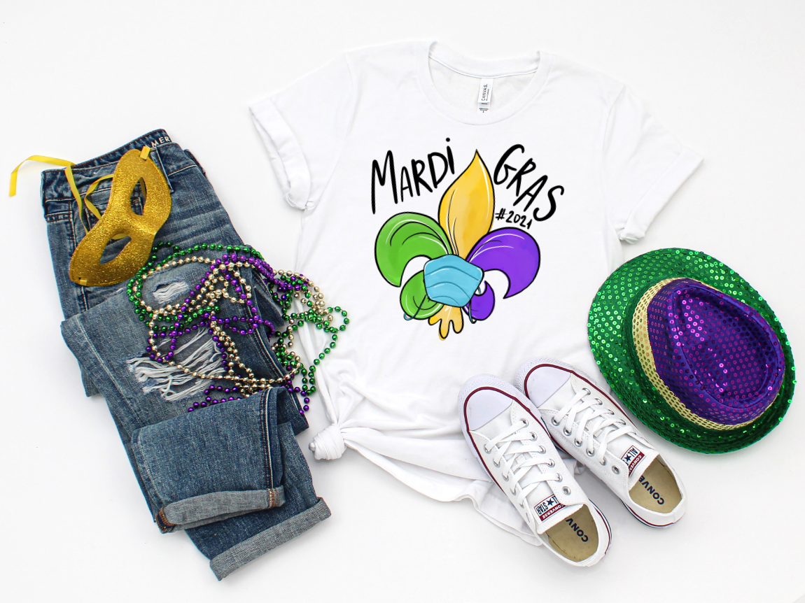 Mardi Gras #2021 Top Design