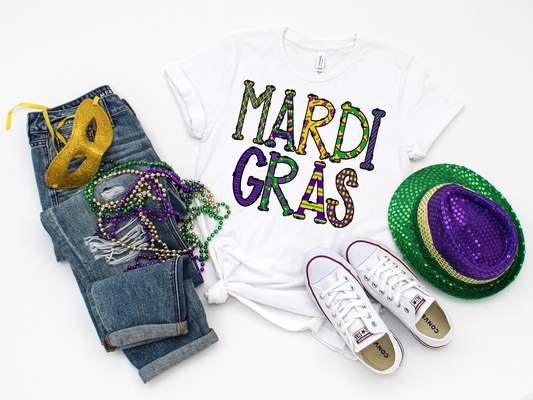 Mardi Gras Top Design