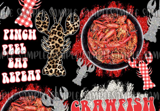 Crawfish Season Bow Fabric