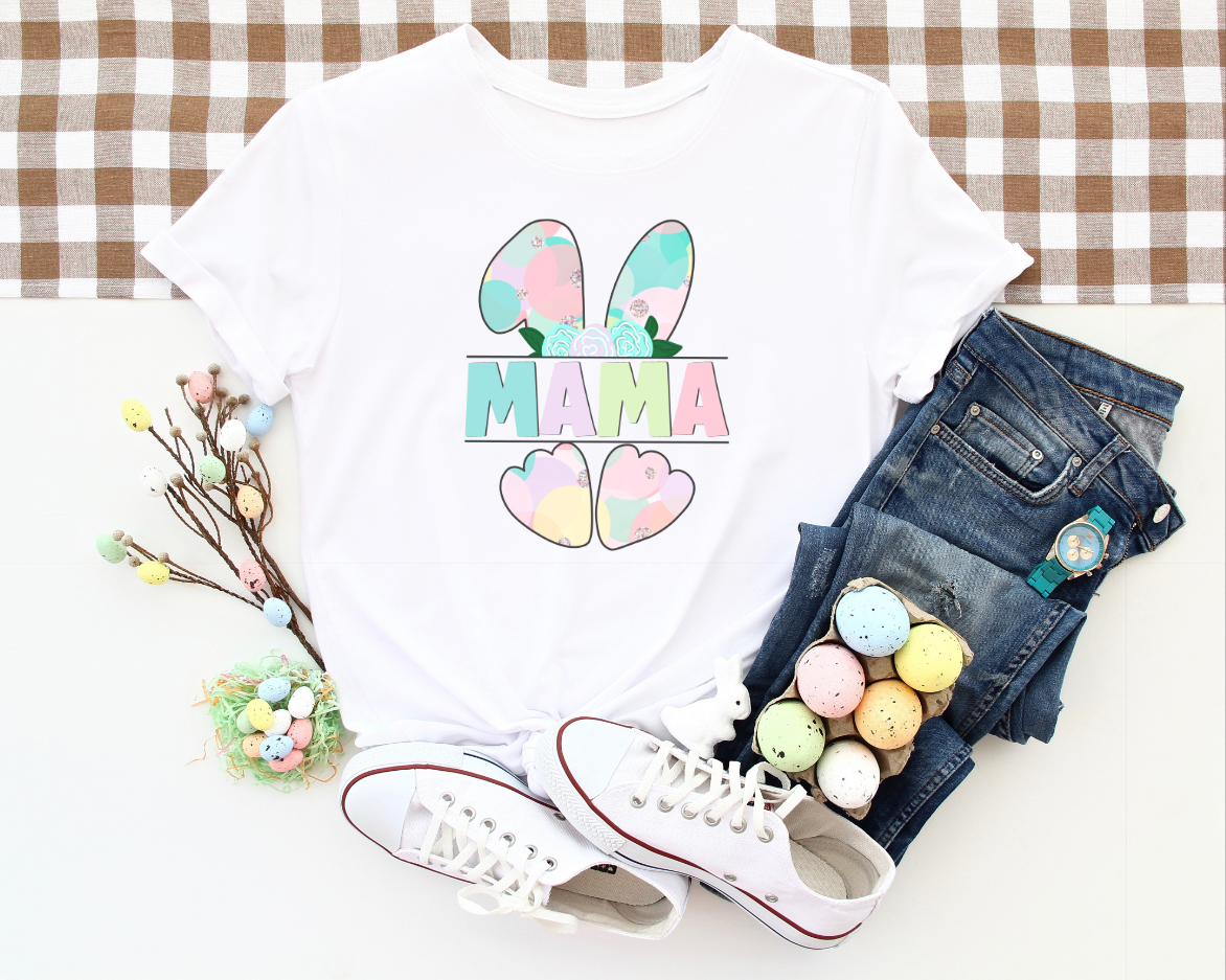 Easter Bunny Mama Top Design