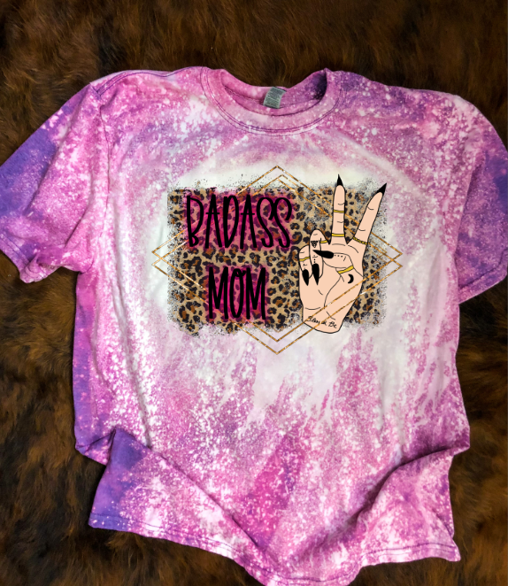 Badass Mom (Multiple Colors) Top Design