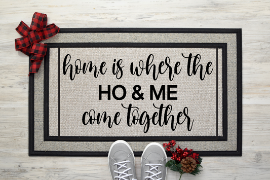 Ho & Me Door Mat