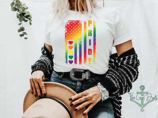 Pride Flag Top Design