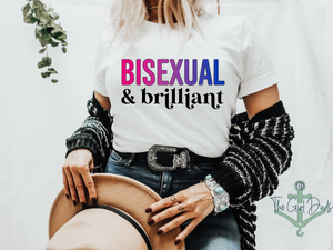 Bisexual & Brilliant Top Design