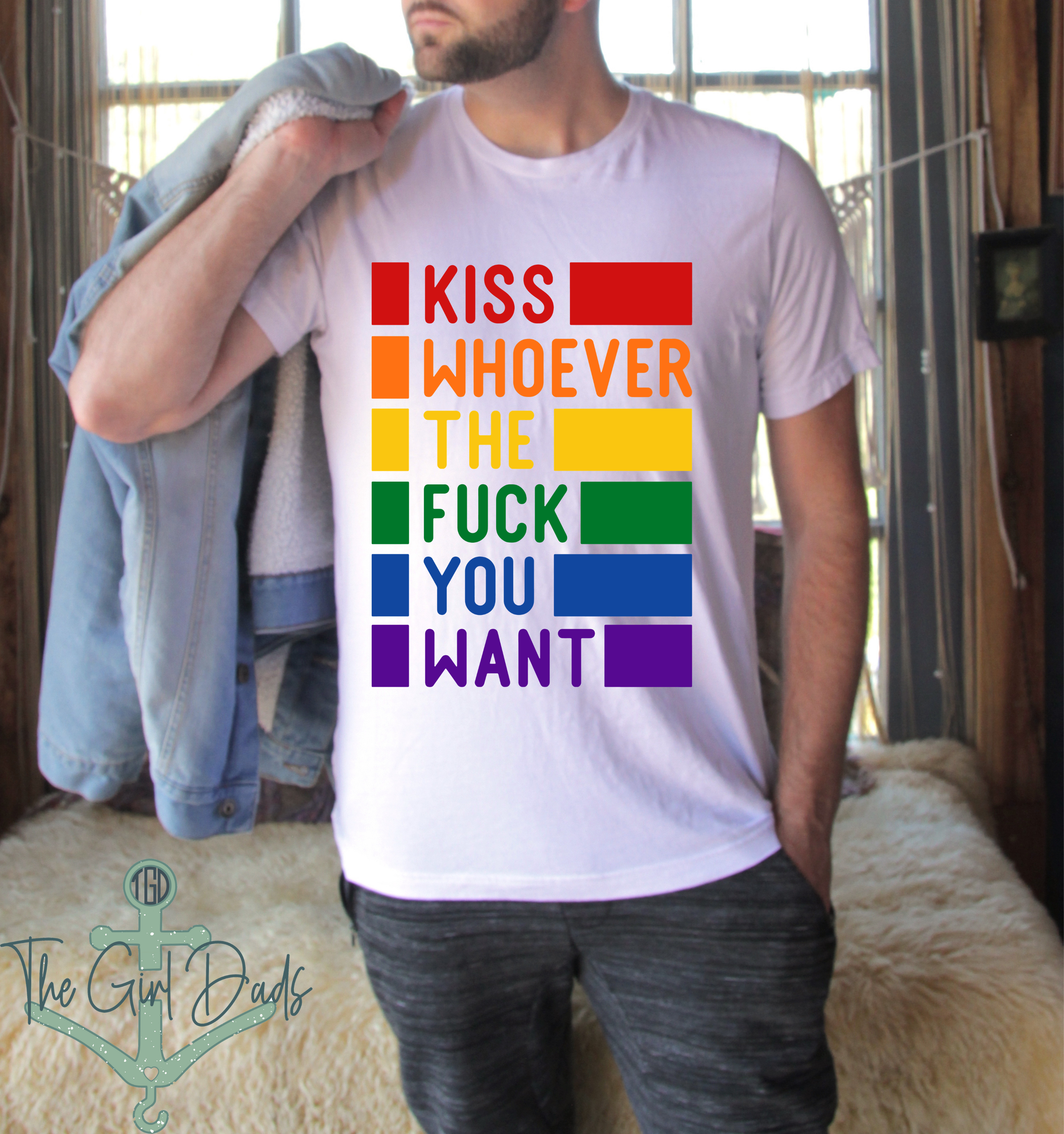 Kiss Whoever Top Design.