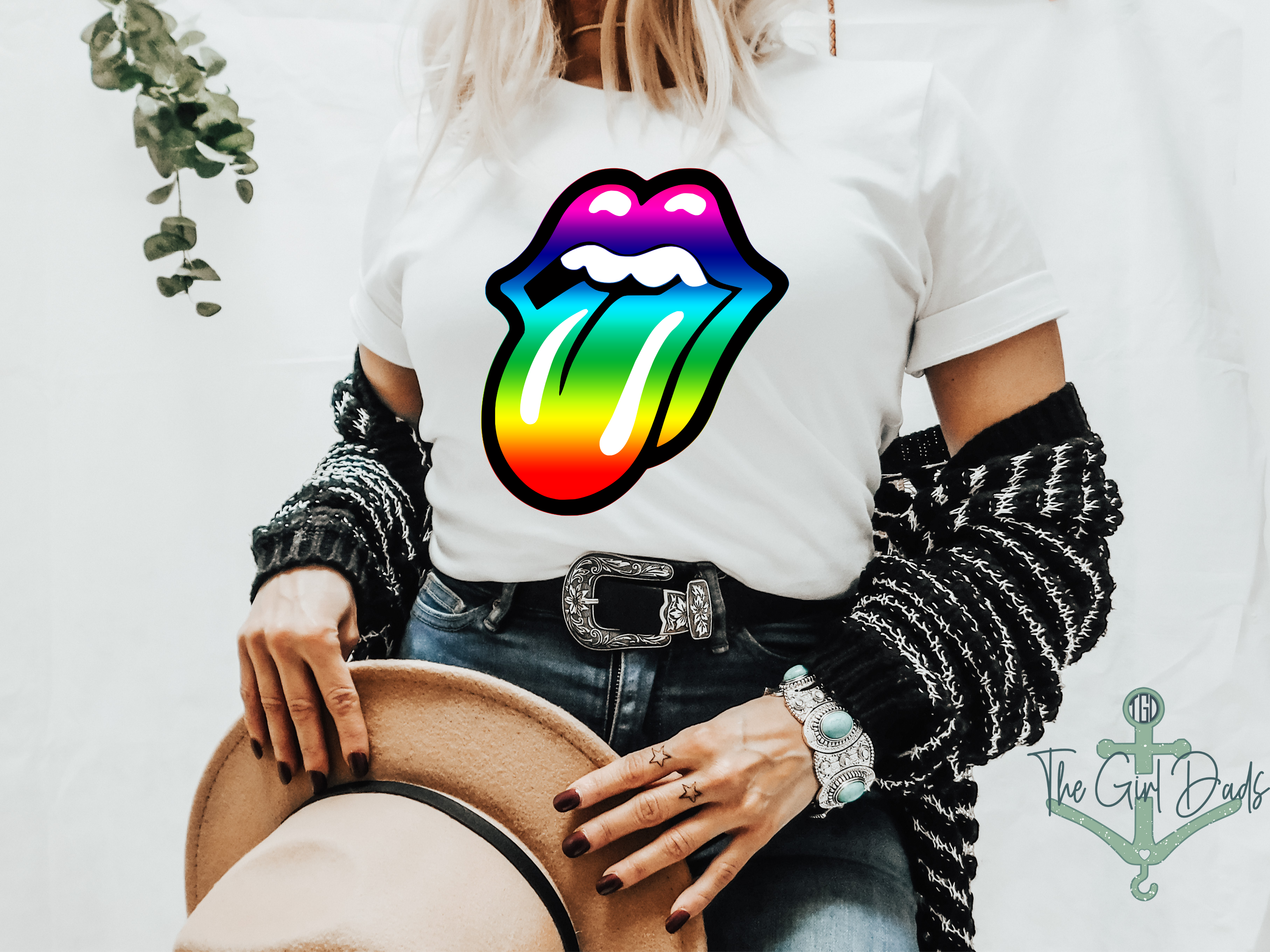 Rainbow Tongue Top Deisgn
