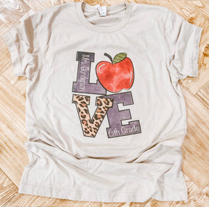 Love (personalized) Top Design