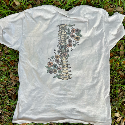 Grow Through It (Front & Back) Top Design