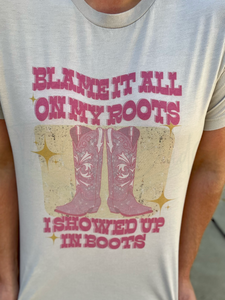 Blame It All On My Roots Top Design