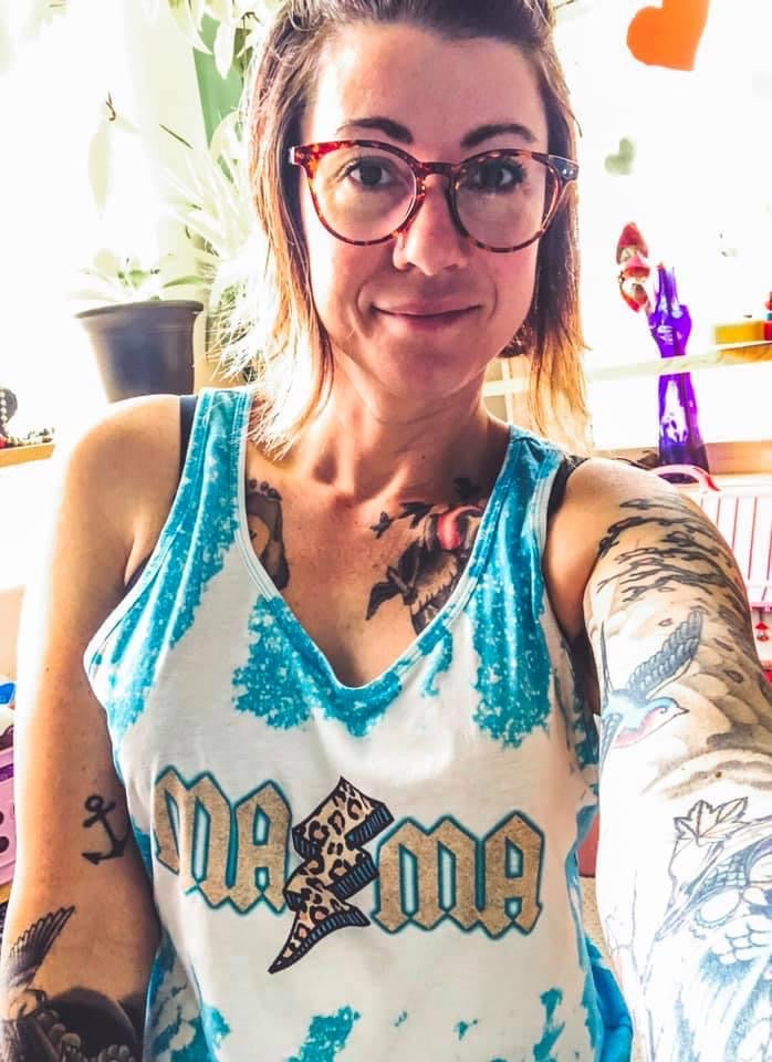 Teal Mama Top Design