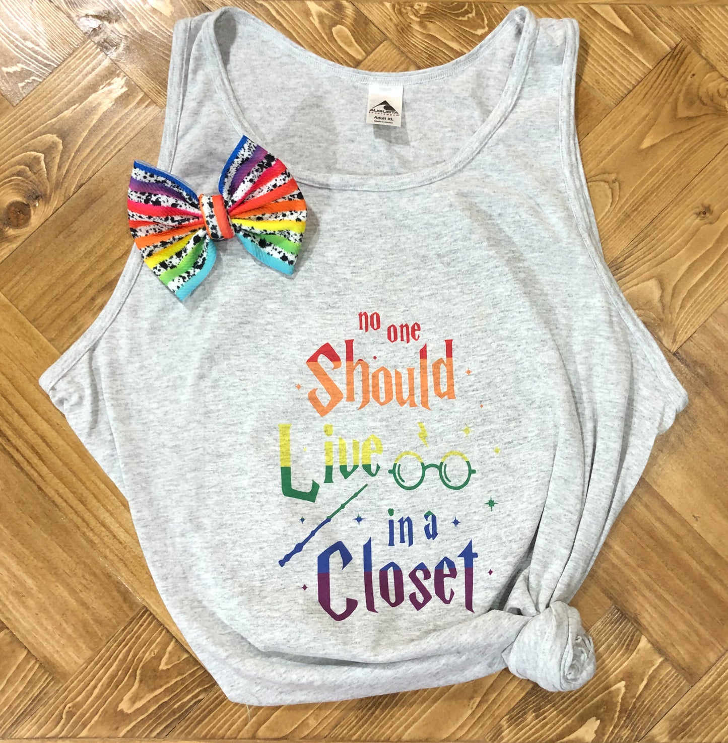 No One Should Live In A Closet Top Design