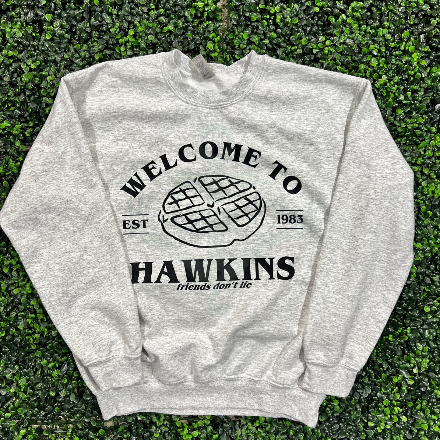 Welcome To Hawkins Top Design