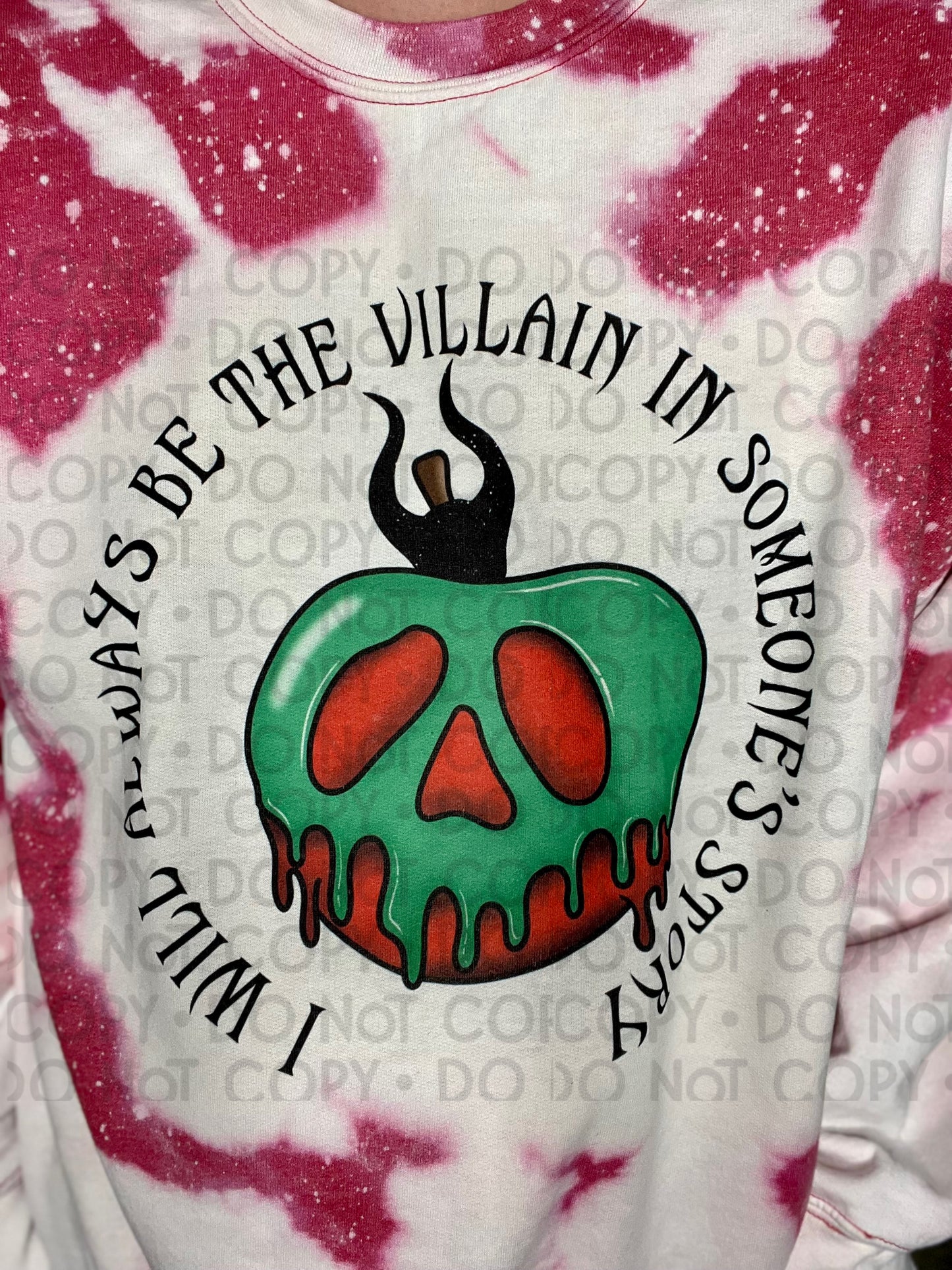 I Will Always Be The Villain Top Design