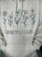 I Can Buy Myself Flowers Top Design