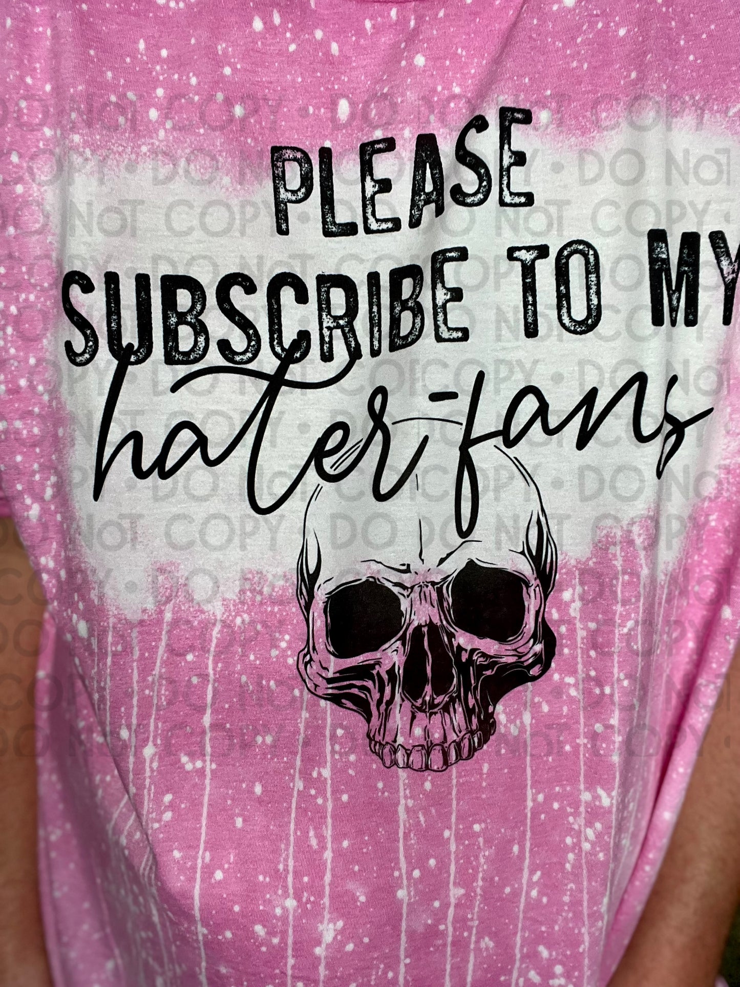 Hater-Fans Top Design