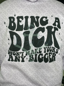 Small Dick Energy (Front & Back) Top Design
