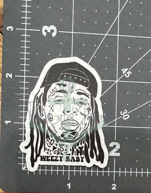 Weezy Baby 2.5" Vinyl Stickers