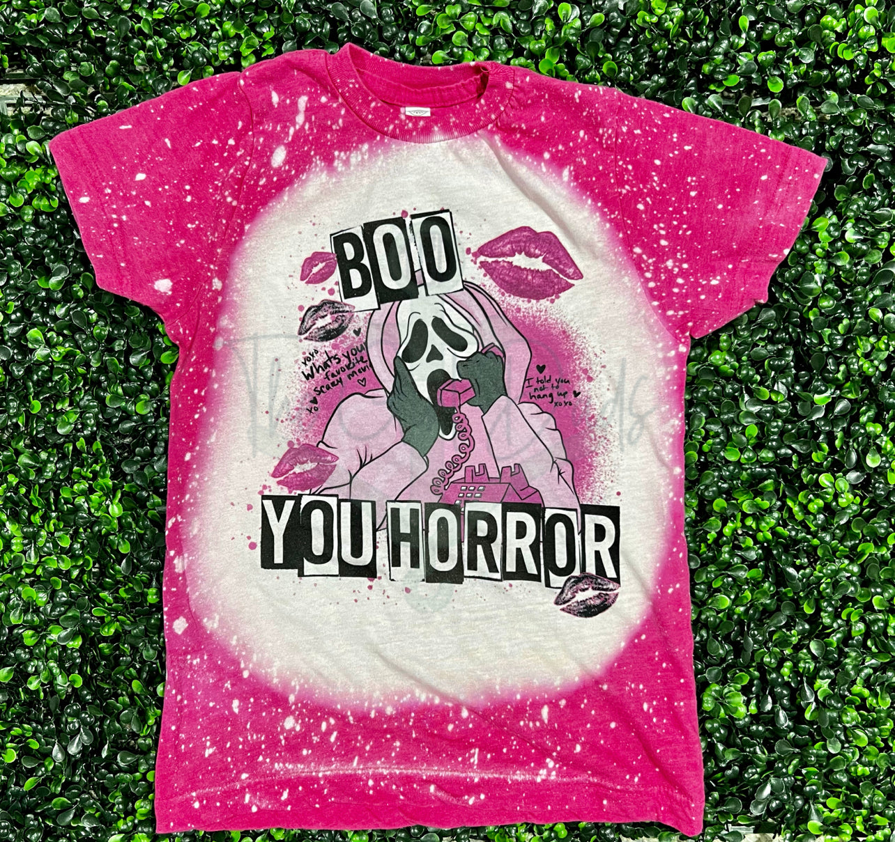 Boo You Horror Top Design