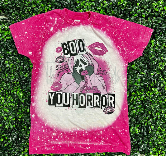 Boo You Horror Top Design