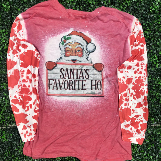 Santa's Favorite Ho Top Design