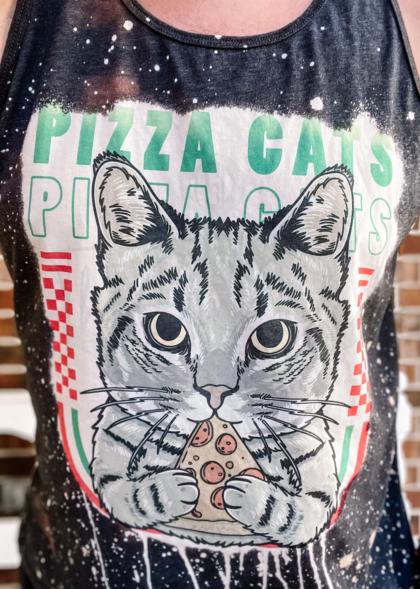 Pizza Cats Top Design