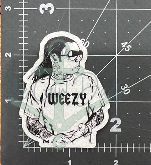 Weezy 2.5" Vinyl Stickers