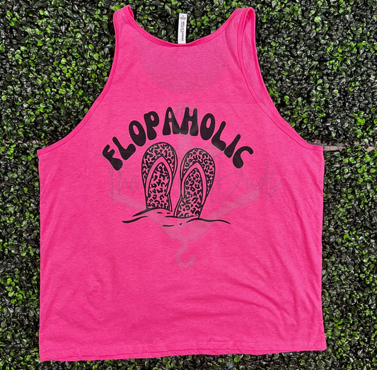 Flipaholic (Front & Back) Top Design