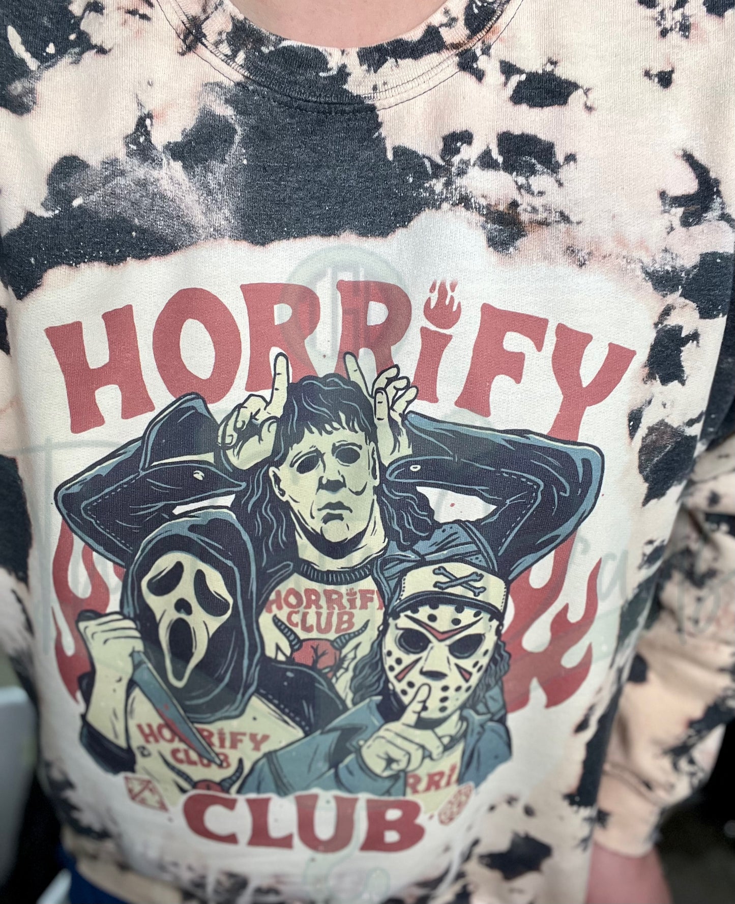 Horrify Club Top Design