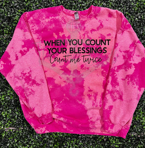 When You Count Your Blessings Top Design