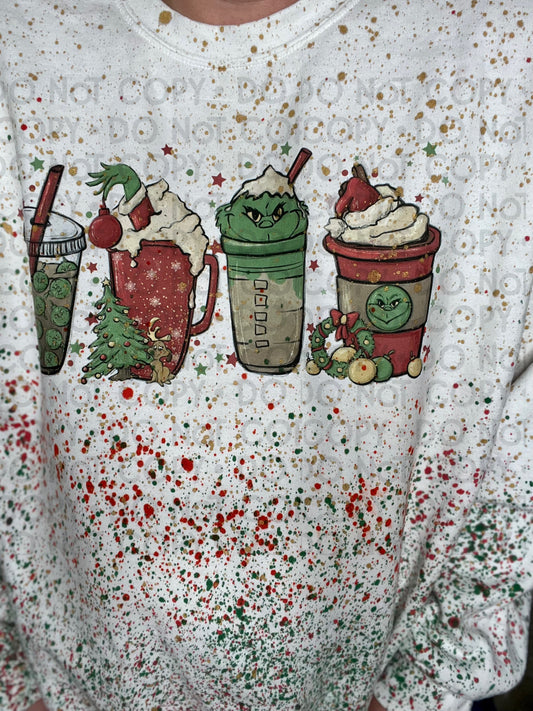 Christmas Frappe Top Design