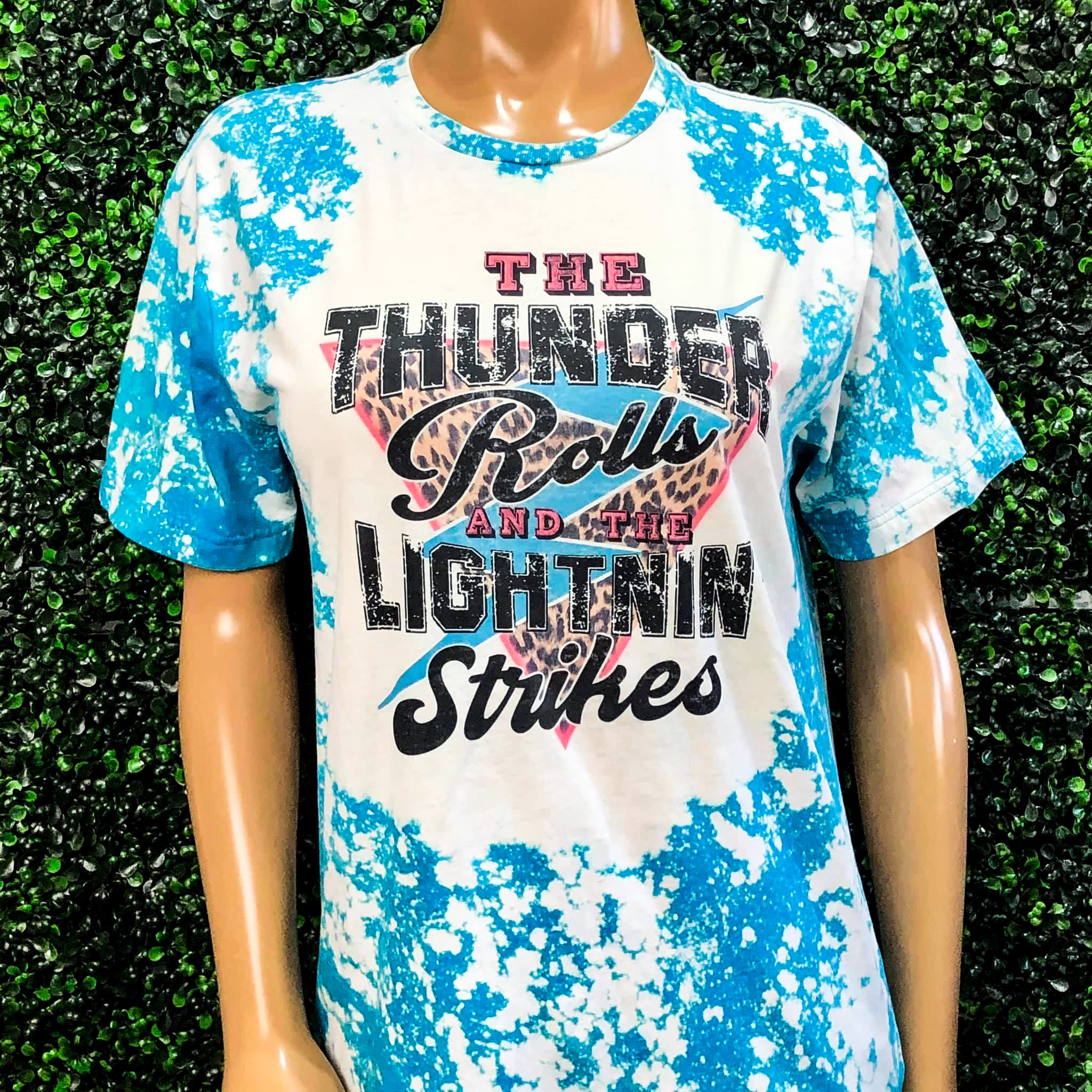 Thunder rolls Lightning Strikes Top Design