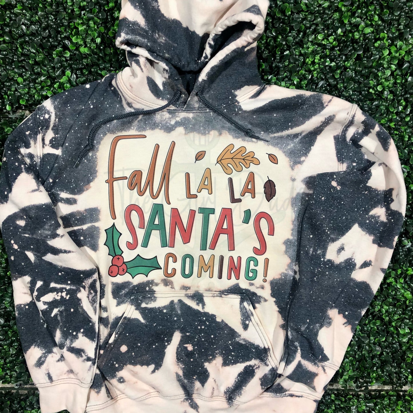 Fall La La Santa's Coming Top Design